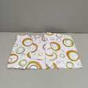 Walrus Round Vinyl Fitted Tablecloth with Flannel Backing Elastic Edge Design Table Cover Waterproof Oil-Proof PVC Table Cloth Stain-Resistant Best for 37"-44" Round (Circle)