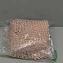 FRESHMINT Chenille Bathroom Rugs Mat 24"x17", Non-Slip Bath Mat for Bathroom Floor, Washable Soft Thick Water Absorbent Microfiber Shower Mat, Blue