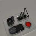 Bike Light Set, Rechargeable Bicycle Lights for Night Riding Front and Rear, Powerful Waterproof Bike Headlight, Easy to Install for Men Women Kids Road Mountain Cycling (Black)