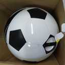 Mini Hot Air Popcorn Maker, Soccer/Basketball/Volleyball Style Popcorn Machine, Healthy Popcorn Suitable for Family Cinema Party,Football