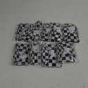 12 Pack Black and White Checkered Flag Themed Beach Ball for Kids 7.87" Bulk for Summer Pool and Beach Game Gifts Race Car Birthday Party Supplies and End of The Year Class Decorations Favor