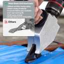 Metal Shears Drill Attachment,Sheet Metal Cutter Professional Sheet Metal Tools for Cut Steel, Sheet Metal Cutter Drill Attachment Metal Cutter Head