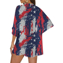 No Brand Short Sleeve Cardigan for Women Trendy Beach Kimono Coverups Vintage S