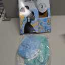 CORATED African Net Sponge with Knots Authentic, Shower Loofah Exfoliating Bath Sponge, Body Scrubber for Women Daily Use Body Care, Travel Portable Bath Accessories for Bathroom (Light Blue & Light Green)