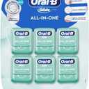 Oral-B Glide All-In-One Dental Floss, Mint, 6 Count