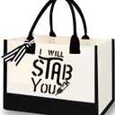 Canvas Tote Bag for Mom Nurse Teacher Boss Lady Dog Mom Christmas Birthday Gifts for Women Lady for Shopping
