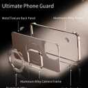 IMCHEN for iPhone 16 Pro Max Case - Magnetic 360 Rotatable Ring Stand, Metal Heavy-Duty Protection, Desert