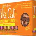 Tiki Cat Grill Wet Cat Food, Variety Pack, 2.8 oz. Cans (12 Count)