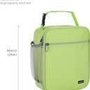 Lovoeo Lunch box Lunch bag for men women Insulated Lunchbox Lunch bags for Work Picnic Travel (Light green)