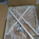 Heavy Duty Closet Shelf and Rod Brackets (White, 3 Pack)