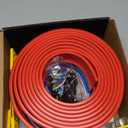 Flexible Race Track Toys for Kids 15 Ft with 4 Cars & Suction Cups, Portable Double Lane Racetrack Compatible with Hot Wheels & 1/64 Diecast Cars, Fun Car Ramp Track Set for Ages 3+(Blue & Red)