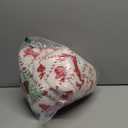 Remagr 50 x 70 Inch Christmas Coquette Bow Throw Blanket Christmas Coquette Gift for Women Feather Microfiber Xmas Throw Blanket for Xmas Living Room Sofa Bed Decor(Bow,Red)