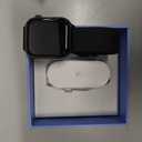 Smart Watch for Men Women, 1.85'' AMOLED HD Fitness Watch with 120+ Sports Modes, Bluetooth Call/Heart Rate/Sleep Monitor/Pedometer, Smartwatch for Android iOS, IP68 Waterproof, Black