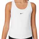 Nike Girls' Indy Sports Bra (Large, White/White)