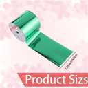 4inch x 50 Yards Shiny Green Waterproof Ribbon,Curling Ribbon for Gifts Package Wrapping,Crafting.