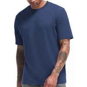 VEIISAR Men's Heavy Weight Crew Neck T-Shirt Mens Premium Cotton Pre Shrunk Tee Royal Blue XXXL VEIISAR Men's Heavy Weight Crew Neck T-Shirt Mens Premium Cotton Pre Shrunk Tee Royal Blue XXXL