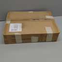 Folding Walker with 2 Skis and 5" Wheels, Lightweight Walkers for Seniors and Adults, Supports Up to 350 Pounds, Adjustable Height, Compact Standard Walker, Black