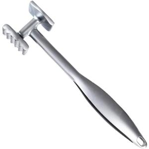 Double-sided Meat Mallet Tenderizer Tool for Chicken Steak Beef and Pork Ergonomic Handle for Easy Use and Easy to Clean Design