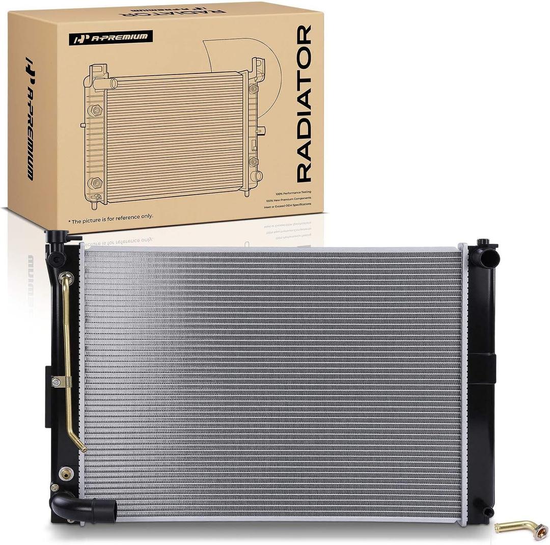 A-Premium Engine Coolant Radiator Assembly with Transmission Oil Cooler Compatible with Lexus RX330 2004 2005 2006, 3.3L, Automatic Transmission, Replace# 1604120314