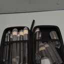 Professional Makeup Brushes BS-MALL With Travel Case - Kabuki Brush Eyeshadow Brush, Concealer Brush, Blush Brush Bronzer & Foundation Brush 20 Pcs, Labeled Daily Use & Versatile Occasions Gift Box