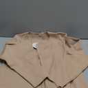 ANRABESS Womens Cardigan Sweater Open Front Knit Long Coatigan Dressy Casual Jacket Coat 2025 Fall Outfits Classy Clothes (Medium, Bright Tan)