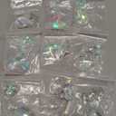 HDCRYSTALGIFTS 9 Pack 8'' Crystal Sun Catchers,Christmas Tree Decoration,Rainbow Prisms Suncatchers for Window Hanging Indoor Crystal Ornaments for Xmas Tree Winter New Year Party