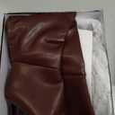 Wetkiss Womens Thigh High Boots Stiletto High Heel Over the Knee Fashion Dress Long Boots with Sexy Ponited Toe Zipper up Tall Boots for Date Party Club (6)