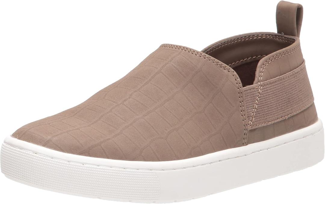 Bella Vita Women's Kiona Athleisure Sneaker 26.5CM Taupe Croco