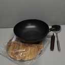 12.5 Inch Carbon Steel Wok For Electric, Induction and Gas Stoves (Lid, Spatula and User Guide Video Included)