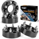 KSP 2inch Wheel Spacers for F150 Expedition Navigator 2015-2025, 6x135 Spacers with Hub Lip Compatible With Lincoln, 50.8mm Forged Spacer with M14x1.5 Stud 87.1mm Center Bore for 6 lug Truck Rim (Black)