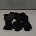 Merino Wool Hiking Socks for Men Women, OEKO-TEX & GRS Certified, Seamless Toe, Terry Cushioned -3 Pairs (Large, Black)