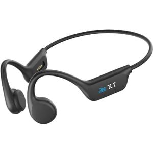 Swimming Headphones, Bone Conduction Headphones IP68 Waterproof, Built-in MP3 Player with 32GB Memory, Wireless Open-Back Bluetooth 5.4 Earphones, Underwater Swimming Headphone for Sports and Running