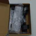 10 Pack 5"(128mm) Matte Black Cabinet Handles Knurled Cabinet Pulls Handles for Cabinets and Drawers Cupboard Hardware (5"Hole Center)