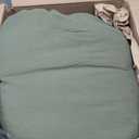 WRENSONGE King Size Comforter Set - 3 Pieces Olive Green Comforter Prewashed Soft Lightweight for All Seasons,Fluffy Down Alternative Comforter King Size with 2 Pillow Shams