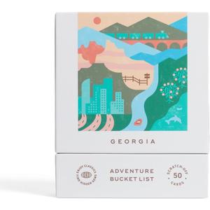 Reach International Outfitters Georgia Adventure Bucket List: 50 Scratch-Off Cards for Outdoor Activities, Tourist Attractions, and Road Trips - Perfect Travel Gift and Guide for Exploring