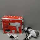 REVLON Infrared Ionic Hair Dryer with Diffuser & Concentrator, 2 Speed Settings, Blow Dryer with Tourmaline Technology for Frizz Control, 1875 Watt Power for Fast Drying, Suitable for All Hair Types, Missing Smoothing Concentrator