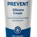 Medline Remedy Specialized Silicone Cream, Unscented (4 fl oz), Gentle Breathable Film for All Ages, Paraben-free and Hypoallergenic Skin Care, Barrier for Dry Cracked Skin