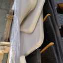 Chaley Rectangular 6 - Person 59'' Long Dining Set with Cushions and Umbrella Hole