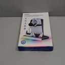 PS5/Slim/Pro Stand for Disc & Digital Console, PS5 Cooling & Charging Station with RGB Lights, PS5 Controller Charger Built-in 3 Level & AUTO Adjustable Fan, PS5/Slim/Pro Accessories for PS 4 Cases (Black & White)