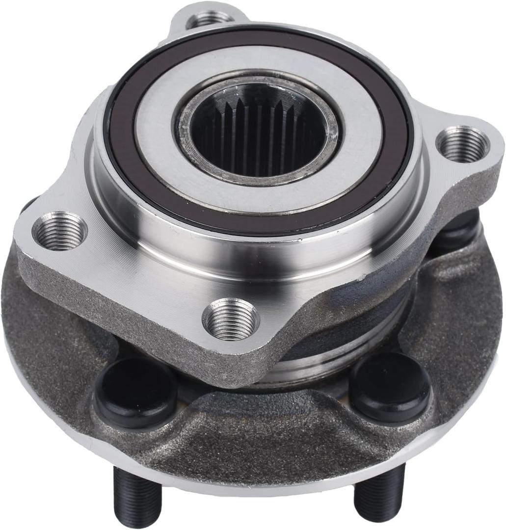 Autoround 513303 Front Wheel Bearing Hub Assembly Compatible with Subaru Forester 2009-2014, Impreza 2008-2014, WRX 2013-2014, XV Crosstrek 2013-2014, 5 Lugs w/ABS