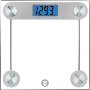 Weight Watchers Scales by Conair Scale for Body Weight, Digital Bathroom Scale in Clear