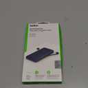 Belkin Portable Charger Power Bank for iPhone/Android - 10,000mAh, 23W Battery Pack for Phone with Integrated USB-C, Lightning Cables - Pass-Through Capability, Charge 2 Devices at Once (Blue)