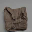 Biscaynebay Wrap Around Bed Skirts for King & Cal King Beds 15" Drop, Taupe Adjustable Elastic Dust Ruffles Easy Fit Wrinkle & Fade Resistant Silky Luxurious Fabric Machine Washable