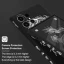 for Samsung Galaxy S23 Ultra Case, Creative Pattern Ultra Thin Soft Phone Cover for Galaxy S23 Ultra 6.8 inch, Dragon Black