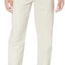 Men's Classic-Fit Wrinkle-Resistant Flat-Front Chino Pant (33W x 32L)