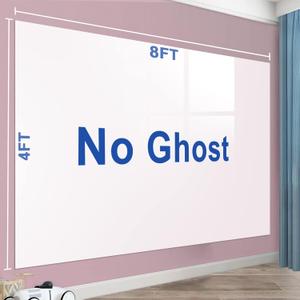 Nortix Dry Erase Wallpaper, Whiteboard Paper for Wall, White Board Sticker Roll for Wall, Dry Erase Contact Paper Stain-Proof Wall Decal, Perfect Replacement for White Board (4x8ft)