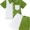 NZRVAWS Toddler Baby Boy Summer Clothes 2Pcs Shorts Set Sleeveless Tank Tops Hawaiian T-Shirt Cute Boys Clothing Set 3-4 Y