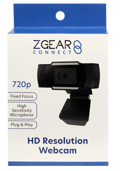 ZGear Webcam HD 1080p Meeting with Microphone USB camera Noise Reduction