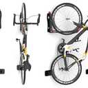 TORACK BIKEPAL No Lifting Swivel Bike Racks, Space Saving Wall Mounted Bike Holder for Garage, Bike Wall Hangers for Vertical Bike Storage (4 Pack)