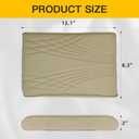 Car Armrest Box Heightening Pad, Arm Rest Covers, Easy to Install, Durable and Easy to Clean, It is A Practical Accessory that Enhances The Driving Experience (Beige, Angelic Pattern)